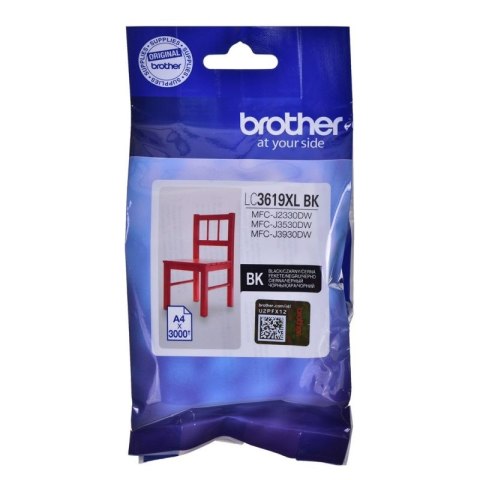 Tusz Brother czarny LC3619XLBK=LC-3619XLBK, 3000 str. Brother
