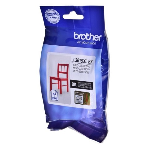 Tusz Brother czarny LC3619XLBK=LC-3619XLBK, 3000 str. Brother