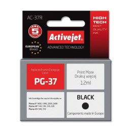 Activejet AC-37R Tusz (zamiennik Canon PG-37; Premium; 12 ml; czarny) Activejet