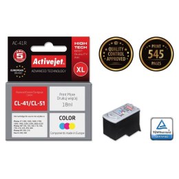 Activejet AC-41R Tusz (zamiennik Canon CL-41; Premium; 18 ml; kolor) Activejet