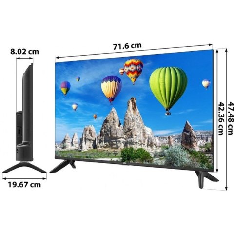 Telewizor TV 32" LIN 32LHD1810 Slim HD Ready DVB-T2 LIN