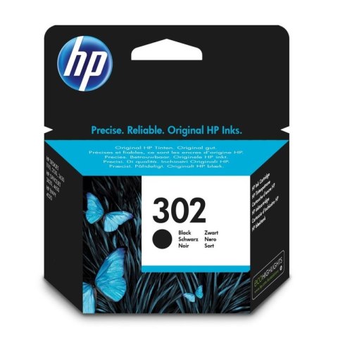 Tusz HP czarny HP 302, HP302=F6U66AE, 190 str.,3,5 ml Hewlett-Packard