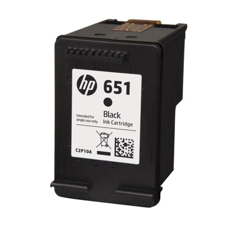 Tusz HP czarny HP 651, HP651=C2P10AE, 600 str. Hewlett-Packard