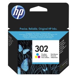 Tusz HP kolor HP 302, HP302=F6U65AE, 165 str.,4 ml Hewlett-Packard