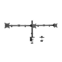 GEMBIRD BIURKOWE REGULOWANE RAMIĘ/UCHWYT NA 3 MONITORY 17-27, 100X100MM, DO 7KG Gembird