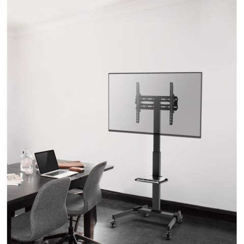 GEMBIRD STOJAK POD TELEWIZOR Z REGULACJĄ WYSOKOŚCI, MOBILNY, NA KÓŁKACH 32" - 55" Gembird