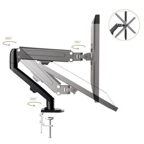 MACLEAN UCHWYT DO MONITORA CZARNY MC-860N Maclean