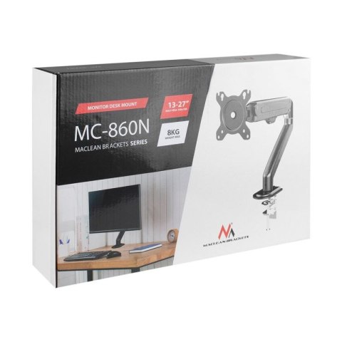 MACLEAN UCHWYT DO MONITORA CZARNY MC-860N Maclean