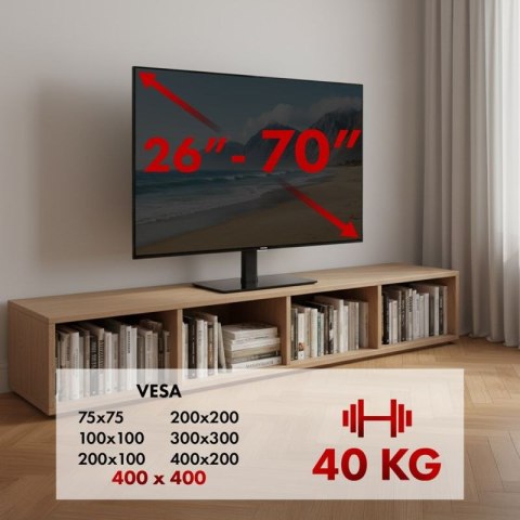 MACLEAN UNIWERSALNY STOJAK, NÓŻKI DO TV MC-450 Maclean