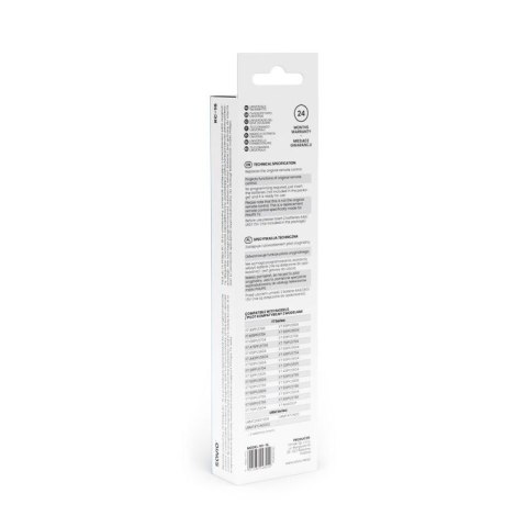 SAVIO PILOT UNIWERSALNY/ZAMIENNIK DO TV PHILIPS, SMART TV, RC-16 Savio
