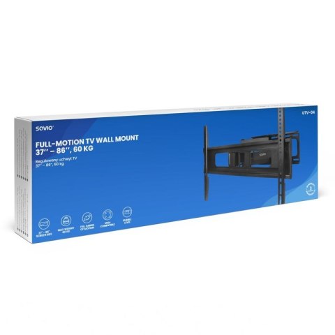 SAVIO REGULOWANY UCHWYT TV UTV-04 37''- 86'' 60 KG Savio