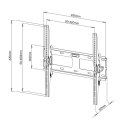 TECHLY UCHWYT ŚCIENNY TV LED/LCD 23-55" 50KG SLIM TECHly