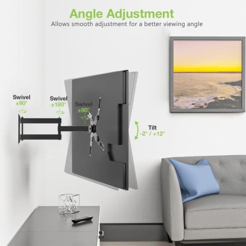 TECHLY UCHWYT ŚCIENNY TV LED/LCD 23-55 CALI 45KG O TECHly