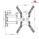 Uchwyt ścienny do telewizora Maclean MC-759 (ścienne; 13" - 55"; max. 30kg) Maclean