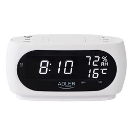 Budzik ADLER AD 1186 white Adler