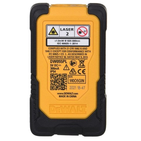 Dalmierz laserowy DEWALT 16m DW055PL-XJ Dewalt