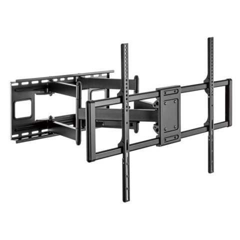 GEMBIRD UCHWYT SUFITOWY DO TELEWIZORA Z PEŁNYM ZAKRESEM RUCHU (REGULOWANY), 60" - 120", DO 120 KG Gembird