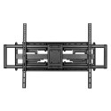 GEMBIRD UCHWYT SUFITOWY DO TELEWIZORA Z PEŁNYM ZAKRESEM RUCHU (REGULOWANY), 60" - 120", DO 120 KG Gembird