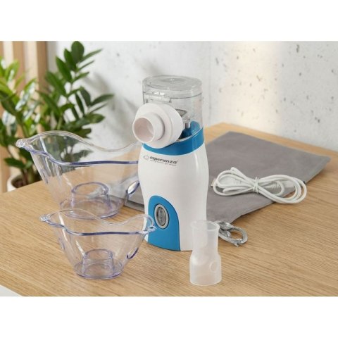 Inhalator do twarzy Esperanza MIST ECN005 (kolor biało-niebieski) Esperanza