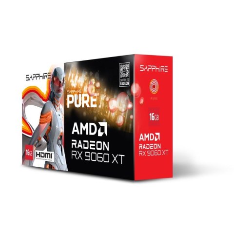 Karta graf. SAPPHIRE PURE RX 9060 XT GAMING OC 16GB Sapphire