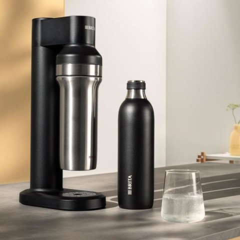 Butelka Brita sodaTRIO (0,65l; czarny) BRITA