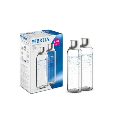 Butelka Brita sodaTRIO (2 szt., szklane) BRITA