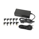 UNIWERSALNY ZASILACZ DO LAPTOPA I-BOX IUZ120WA AUTO, 10 WTYCZEK IBox