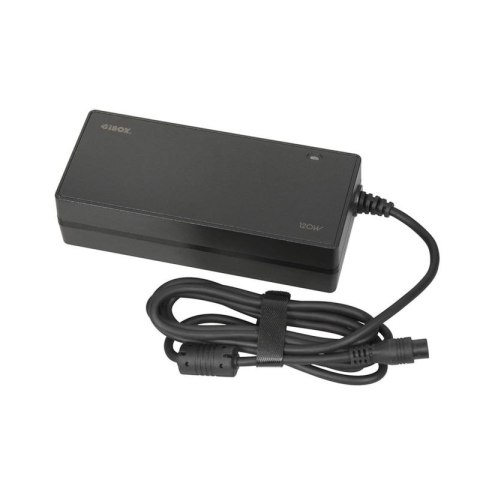 UNIWERSALNY ZASILACZ DO LAPTOPA I-BOX IUZ120WA AUTO, 10 WTYCZEK IBox