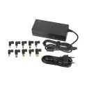 UNIWERSALNY ZASILACZ DO LAPTOPA I-BOX IUZ120WA AUTO, 10 WTYCZEK IBox