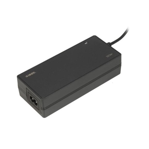 UNIWERSALNY ZASILACZ DO LAPTOPA I-BOX IUZ120WA AUTO, 10 WTYCZEK IBox
