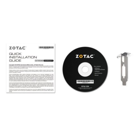 Zotac GT 1030 LP 2GB GDDR5 64b DVI-D HDMI ZOTAC