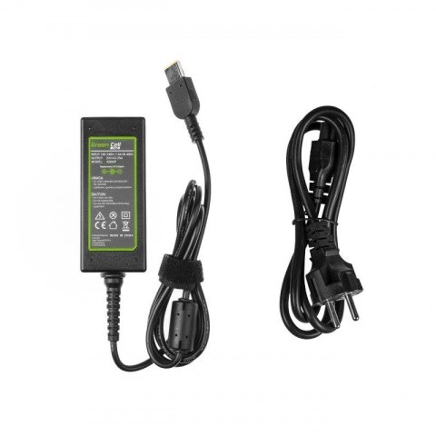 GREEN CELL ZASILACZ AD64P LENOVO 20V 2.25A 40W Green Cell
