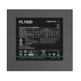 Zasilacz DeepCool PL750-D 750W 80 Plus Bronze DEEPCOOL