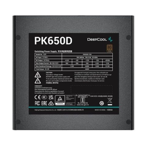 Zasilacz Deepcool PK650D 650W Bronze DEEPCOOL