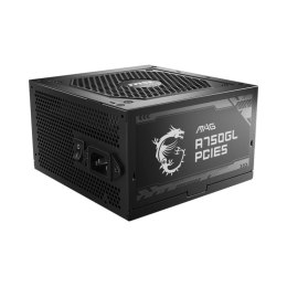 Zasilacz MSI MAG A750GL PCIE5 750W 80+ Gold ATX 3.1 MSI