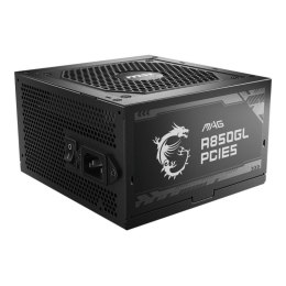 Zasilacz MSI MAG A850GL PCIE5 850W 80+ Gold ATX 3.1 MSI