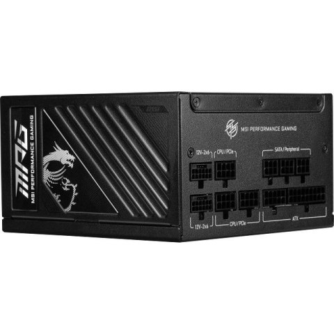 Zasilacz MSI MPG A1250GS 1250W PCIE5 80+ Gold ATX 3.1 MSI