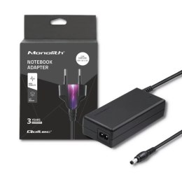 Zasilacz Qoltec 50089.90W do notebooka Samsung (19 V; 4,74 A; 90W; 5.5 mm x 3.5 mm) Qoltec