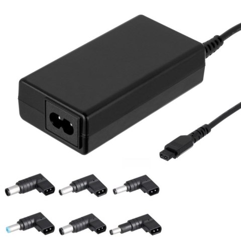 Zasilacz uniwersalny Akyga AK-NU-12 do notebooka (20 V; 3,5 A; 65W; 4.8 mm, 5.5 mm, 7.4 mm x 1.7 mm, 2.5 mm, 3 mm, 5 mm) Akyga