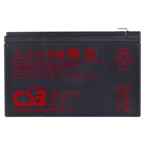 Akumulator CSB GP1272F2 12V 7,2Ah Hitachi CSB