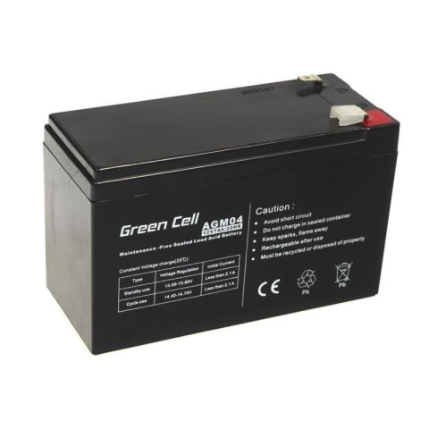 GREEN CELL AKUMULATOR ŻELOWY AGM04 12V 7AH Green Cell