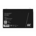 GREEN CELL AKUMULATOR ŻELOWY AGM12 6V 7AH Green Cell