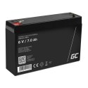 GREEN CELL AKUMULATOR ŻELOWY AGM12 6V 7AH Green Cell