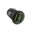 GREEN CELL ŁADOWARKA SAMOCHODOWA GC POWERRIDE NANO36 36W 6A 2X USB-A Green Cell