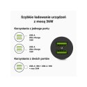 GREEN CELL ŁADOWARKA SAMOCHODOWA GC POWERRIDE NANO36 36W 6A 2X USB-A Green Cell