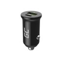 GREEN CELL ŁADOWARKA SAMOCHODOWA GC POWERRIDE NANO38 38W 6A 1X USB-C 1X USB-A Green Cell