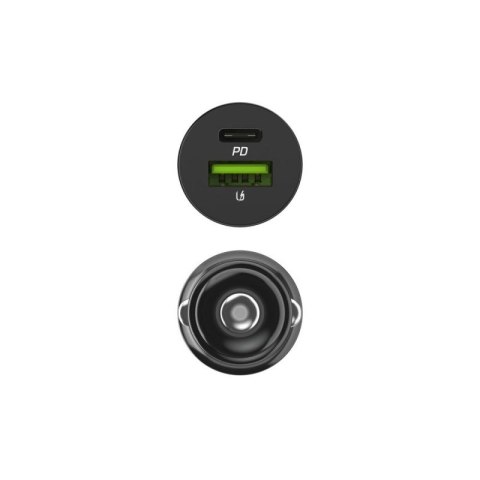 GREEN CELL ŁADOWARKA SAMOCHODOWA GC POWERRIDE NANO38 38W 6A 1X USB-C 1X USB-A Green Cell
