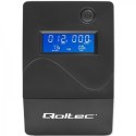 QOLTEC ZASILACZ AWARYJNY UPS 450VA | 240W | LCD | USB | RJ45 Qoltec