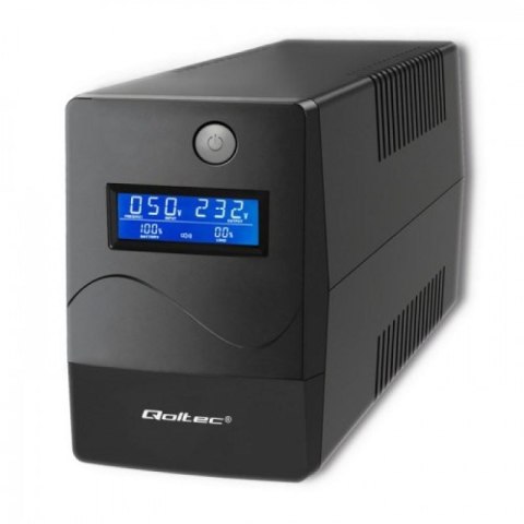 QOLTEC ZASILACZ AWARYJNY UPS 450VA | 240W | LCD | USB | RJ45 Qoltec