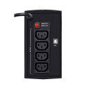 Zasilacz UPS EVER DUO 550 AVR USB (TWR; 550VA) (T/DAVRTO-000K55/00) Ever